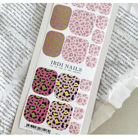 102 BLAZE - PEDIKÜRE Nail Wraps IBDI Nails
