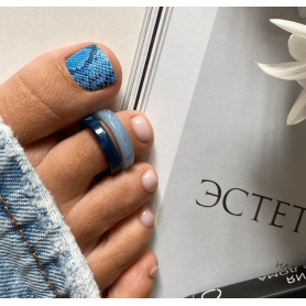 104 MULTIPLE SKIN - PEDIKÜRE Nail Wraps IBDI Nails