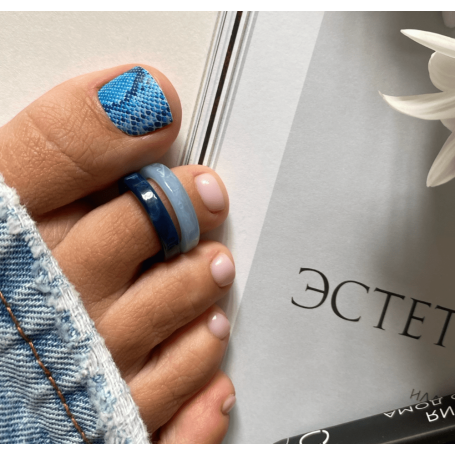 104 MULTIPLE SKIN - PEDIKÜRE Nail Wraps IBDI Nails