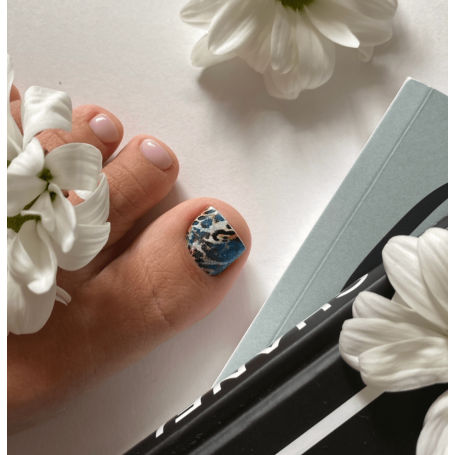 105 EXOTIC PRINT -  PEDIKÜRE Nail Wraps IBDI Nails