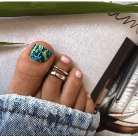 106 INTENSITY - PEDIKÜRE Nail Wraps IBDI Nails