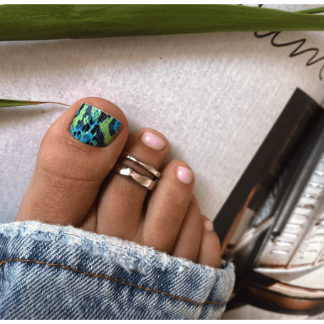 106 INTENSITY - PEDIKÜRE Nail Wraps IBDI Nails