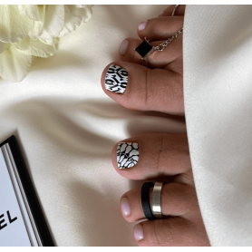 108 ANTITHESIS - PEDIKÜRE Nail Wraps IBDI Nails