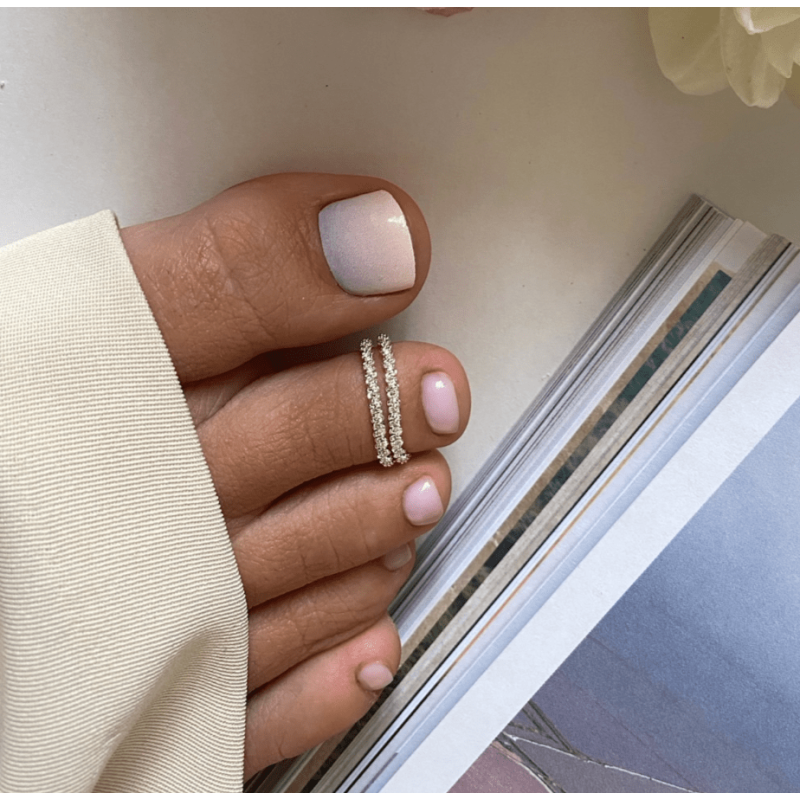 110 PASTEL OMBRE -  PEDIKÜRE Nail Wraps IBDI Nails