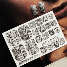 08 BLACK - FÜR PEDIKÜRE IBDI NAILS 2