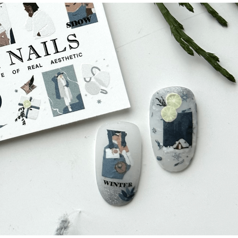 228 COLORFUL - IBDI NAILS-ALLE SLIDER-Double Beauty Shop