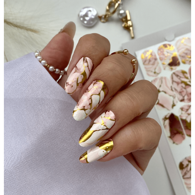 17 BEIGE OASIS - Nail Wraps IBDI Nails-NAIL WRAPS SELBSTKLEBEND-Double Beauty Shop