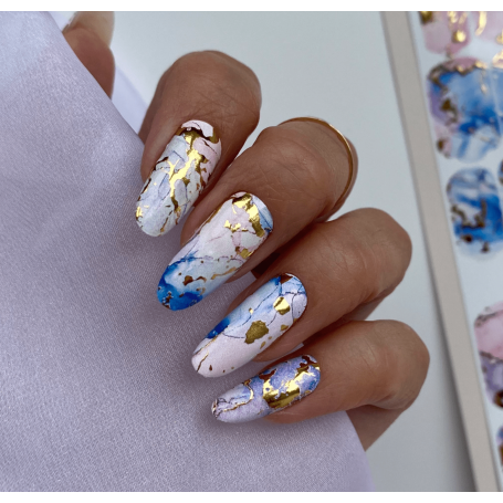 20 MARBLE DREAMS - Nail Wraps IBDI Nails