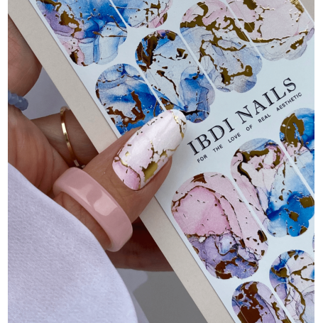 20 MARBLE DREAMS - Nail Wraps IBDI Nails