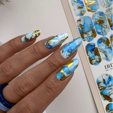 21 BLUE MAGIC - Nail Wraps IBDI Nails