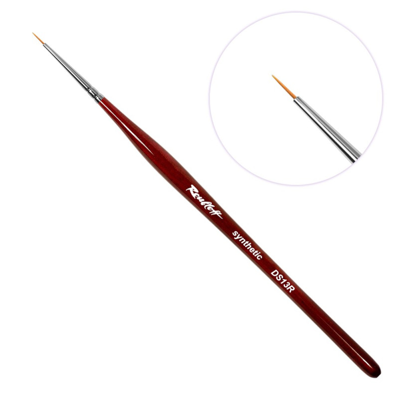 Nailart Pinsel  N.10/0 DS13R-10/0 aus Syntetikfasern "Roubloff"