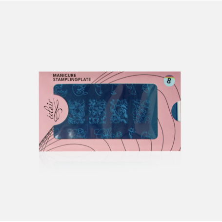 08 FASHION - Stamping Schablone ECLAIR