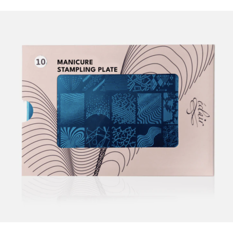 10 MODERN GEOMETRIC - Stamping Schablone ECLAIR