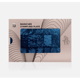 13 MARBLE - Stamping Schablone ECLAIR 2