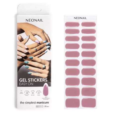 M08 - GEL STICKERS EASY ON (Gel Wraps) NEONAIL