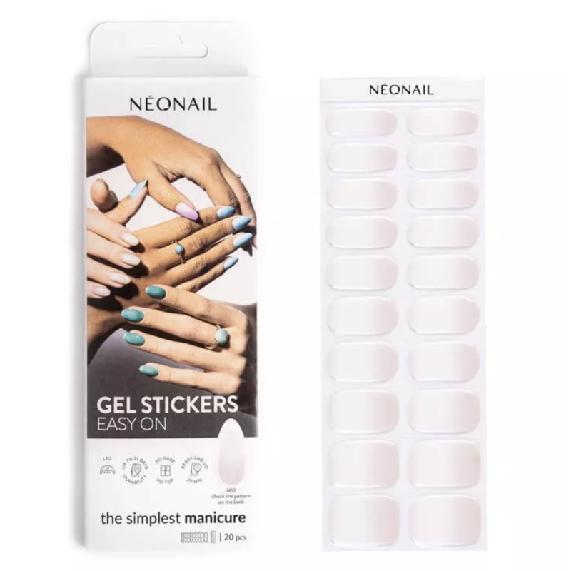 M012 - GEL STICKERS EASY ON (Gel Wraps) NEONAIL