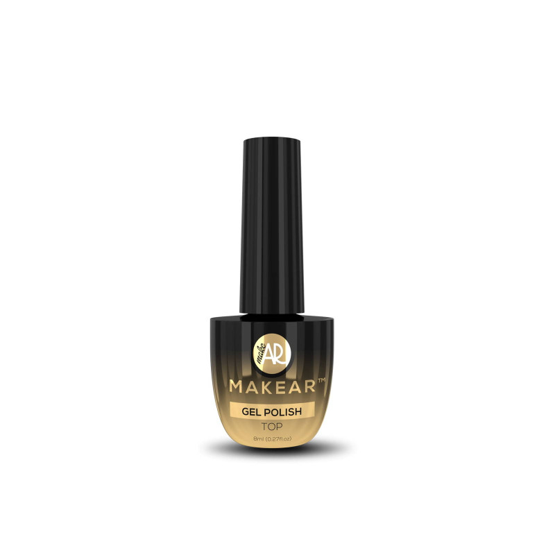 HARD GLASS - Top Coat (No Wipe) 8ml MAKEAR