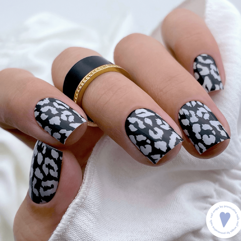 Nagelfolie Bagheera - Nail Wraps by Provocative Nails-NAIL WRAPS SELBSTKLEBEND-Double Beauty Shop