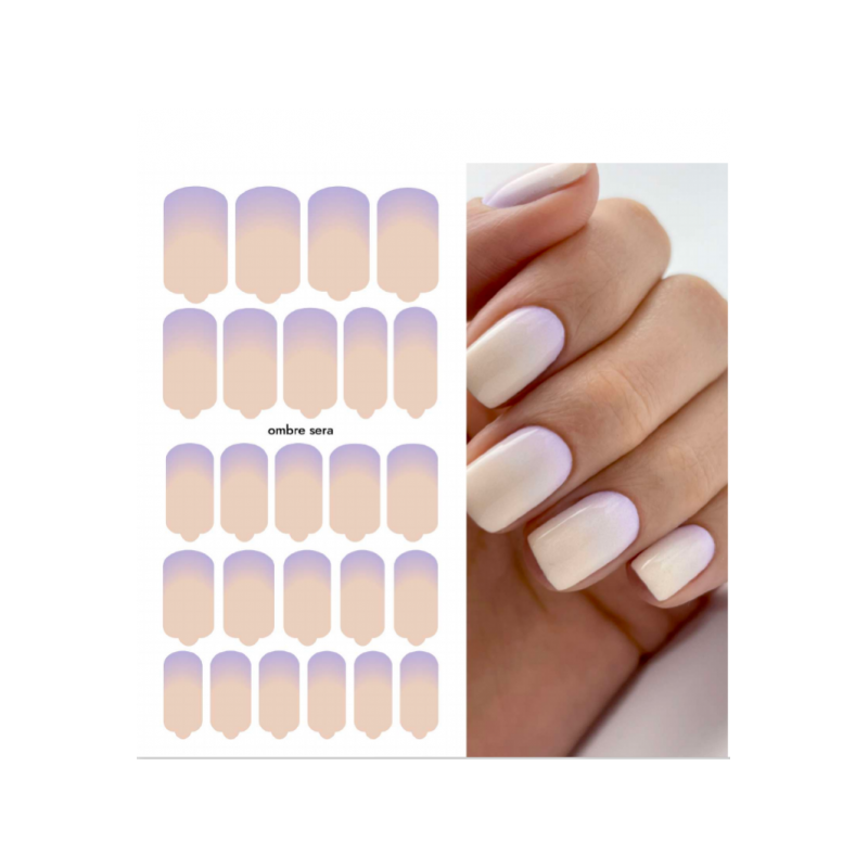 Nagelfolie Ombre sera - Nail Wraps by Provocative Nails