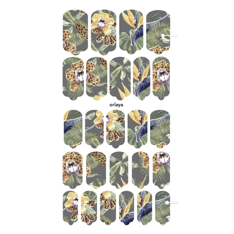 Nagelfolie Orlaya - Nail Wraps by Provocative Nails-NAIL WRAPS SELBSTKLEBEND-Double Beauty Shop