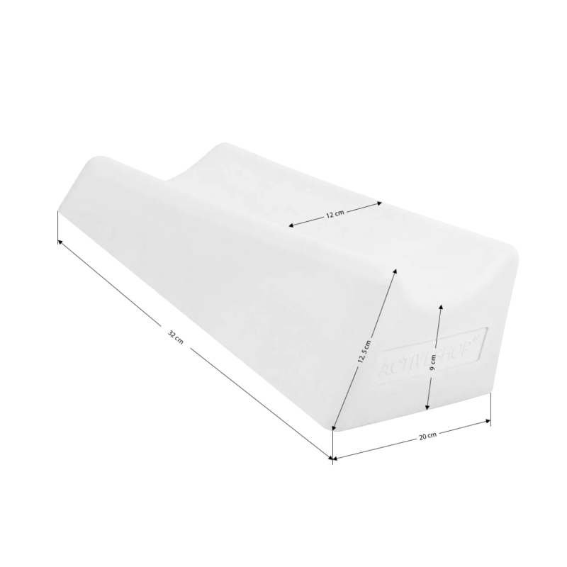 Pediküre-Fußstütze Weiß-HANDAUFLAGE-Double Beauty Shop