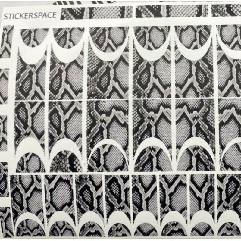 FRENCH 001 - Nail Wraps StickerSpace