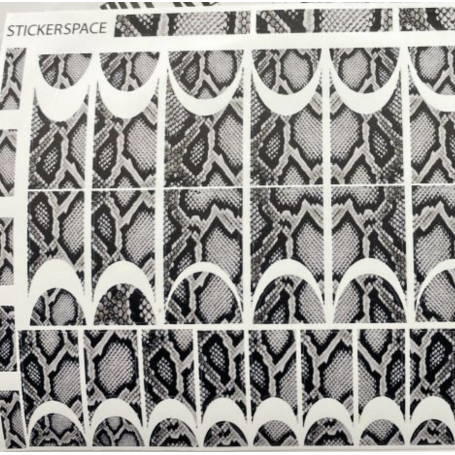 FRENCH 001 - Nail Wraps StickerSpace