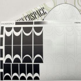 FRENCH 006 - Nail Wraps StickerSpace