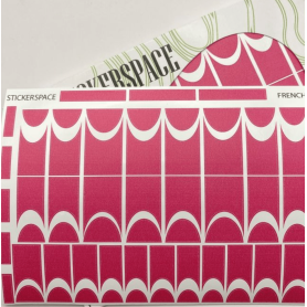 FRENCH 007 - Nail Wraps StickerSpace
