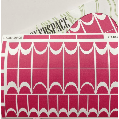 FRENCH 007 - Nail Wraps StickerSpace