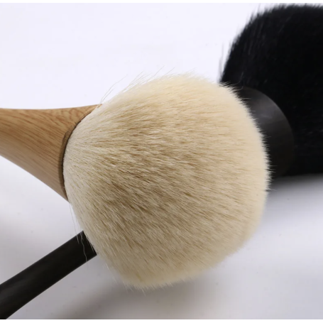 STAUBPINSEL lang Holz Black