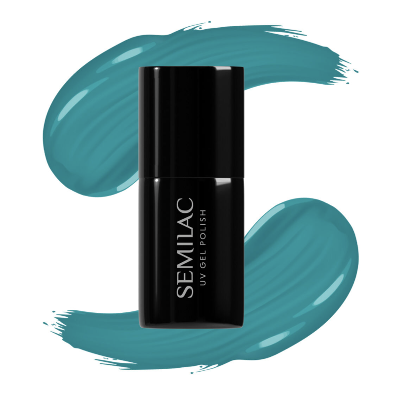 443 Spooky Blue - UV Nagellack Dunkeln leuchten 7ml Semilac-Online-Shop-Double Beauty Shop