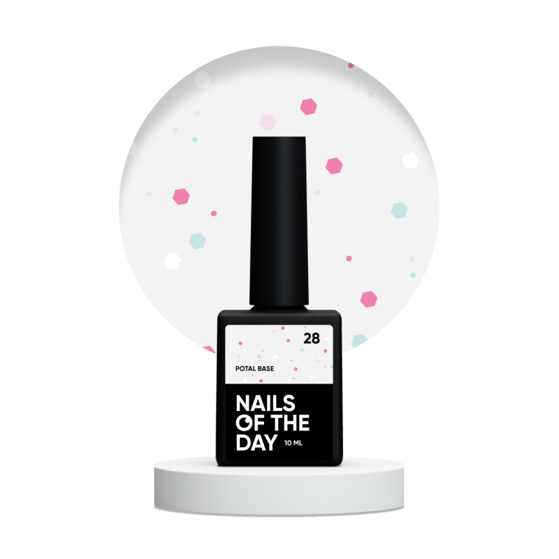 28 Potal Base Coat 10ml NAILS OF THE DAY-Online-Shop-Double Beauty Shop