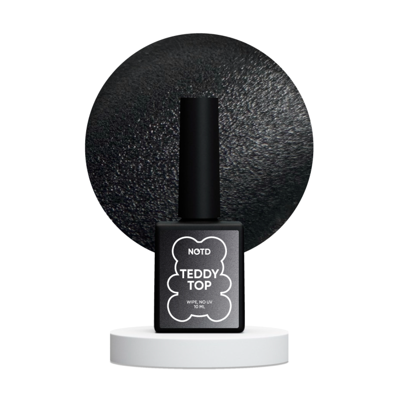 Teddy - Clear MATTE Top Coat 10ml NAILS OF THE DAY-Online-Shop-Double Beauty Shop