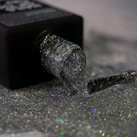 Holographic Reflective - Top Coat (No Wipe) 10ml NAILS OF THE DAY