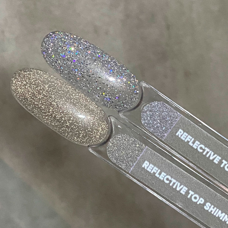 Holographic Reflective - Top Coat (No Wipe) 10ml NAILS OF THE DAY-Online-Shop-Double Beauty Shop