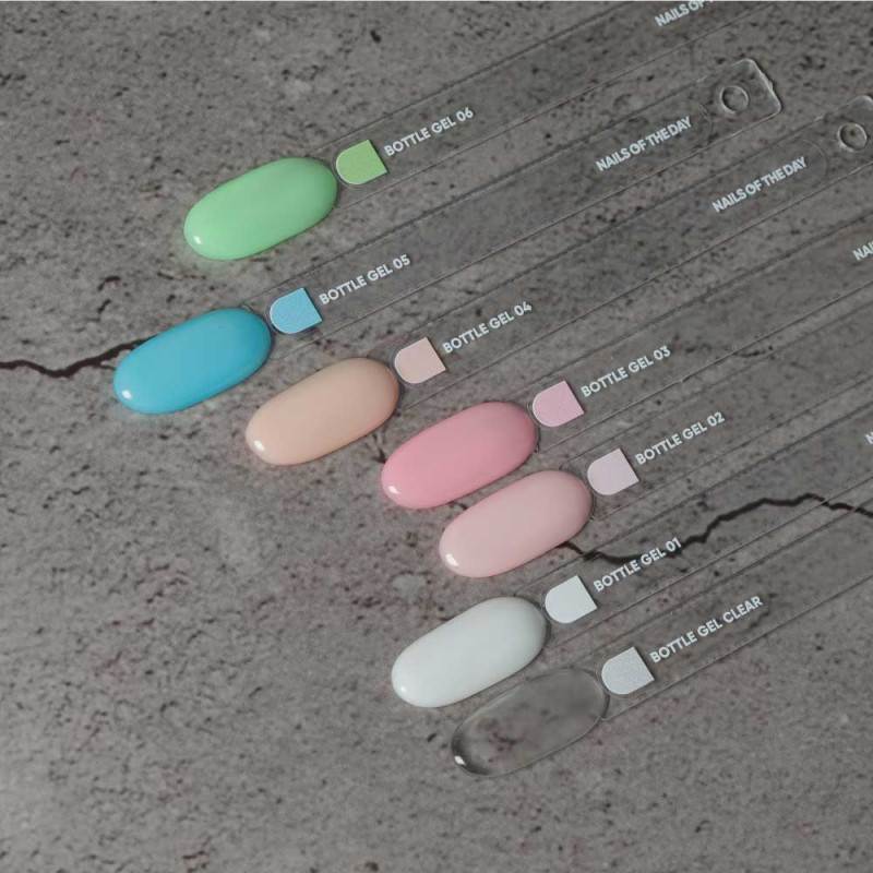 CLEAR - Bottle Gel 10ml NAILS OF THE DAY-Online-Shop-Double Beauty Shop