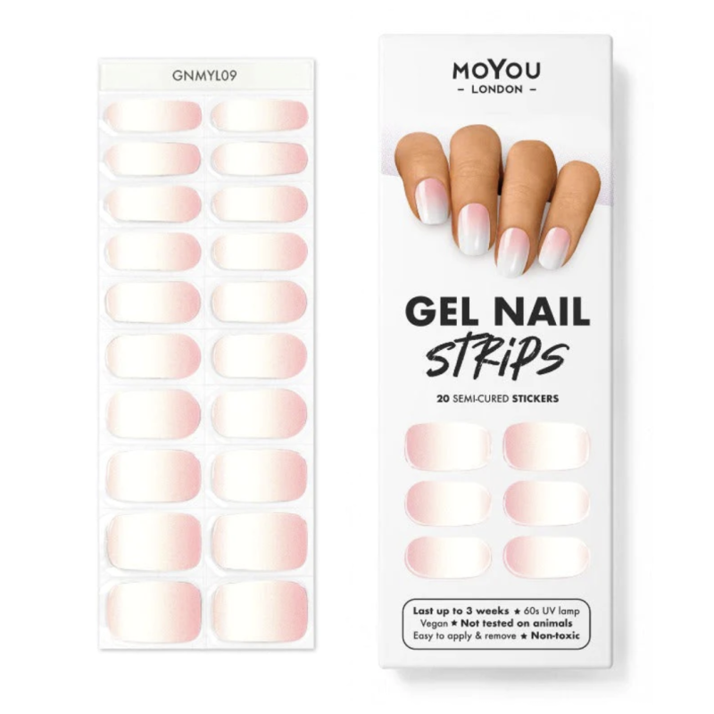 PINK SUNSET - Gel Nail Strip (Gel Wraps) MoYou London-WRAPS-Double Beauty Shop