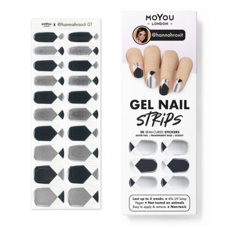 01 HANNAHROXIT - Gel Nail Strip (Gel Wraps) MoYou London