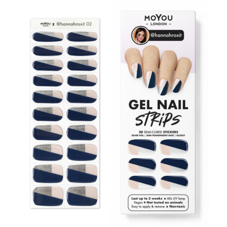02 HANNAHROXIT - Gel Nail Strip (Gel Wraps) MoYou London