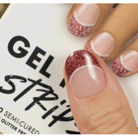 CHAMPAGNE TIPS - Gel Nail Strip (Gel Wraps) MoYou London