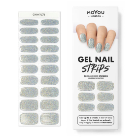 TOO GLAM TO GIVE A DAMN - Gel Nail Strip (Gel Wraps)...