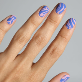 SWIRLY WONKA - Gel Nail Strip (Gel Wraps) MoYou London 2