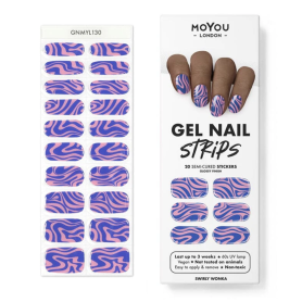SWIRLY WONKA - Gel Nail Strip (Gel Wraps) MoYou London