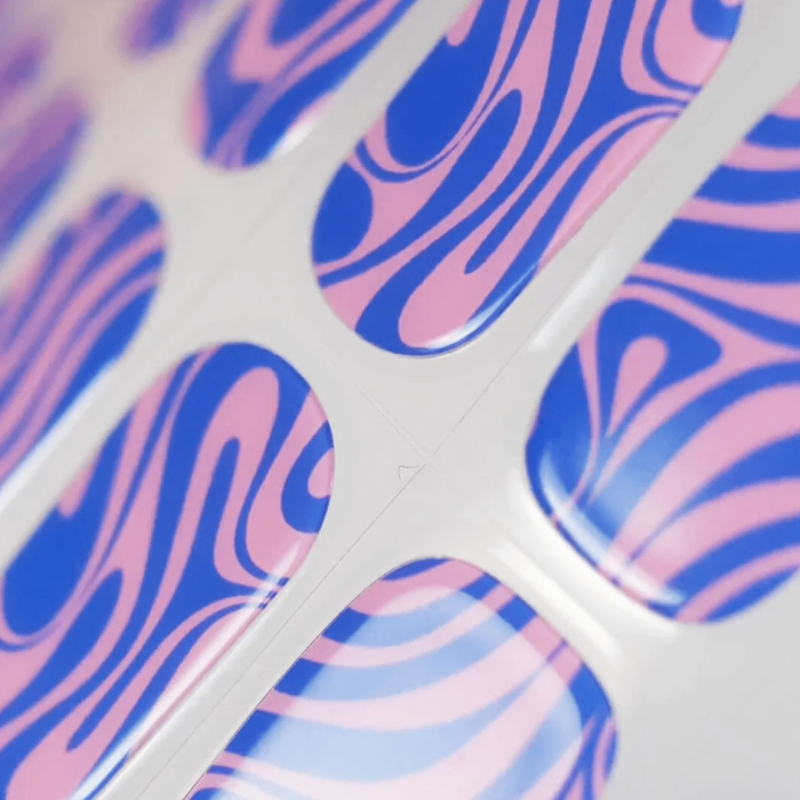 SWIRLY WONKA - Gel Nail Strip (Gel Wraps) MoYou London-WRAPS-Double Beauty Shop