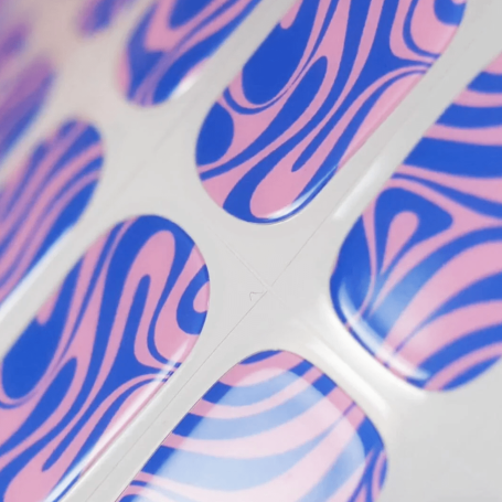 SWIRLY WONKA - Gel Nail Strip (Gel Wraps) MoYou London