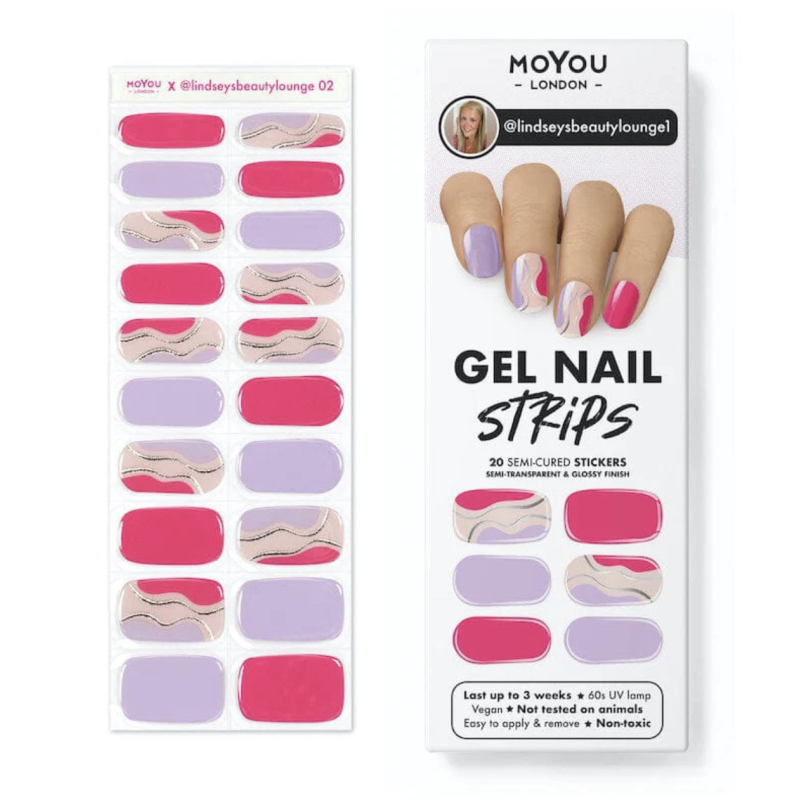 02 LINDSEYSBEAUTYLOUNGE1 - Gel Nail Strip (Gel Wraps) MoYou London-WRAPS-Double Beauty Shop