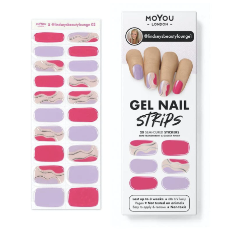 02 LINDSEYSBEAUTYLOUNGE1 - Gel Nail Strip (Gel Wraps) MoYou London