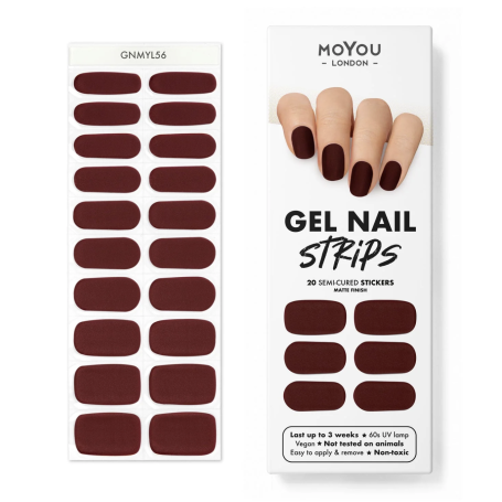 NEGRONI - Gel Nail Strip (Gel Wraps) MoYou London