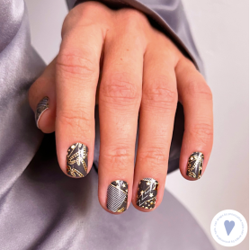 Nagelfolie New Year - Nail Wraps by Provocative Nails